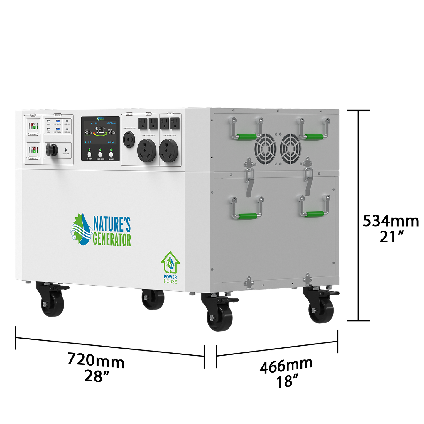 Powerhouse Gen 2 Whole Home Solar Generator