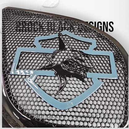 98-2024+ Road Glide 3D shark speakers grill covers set