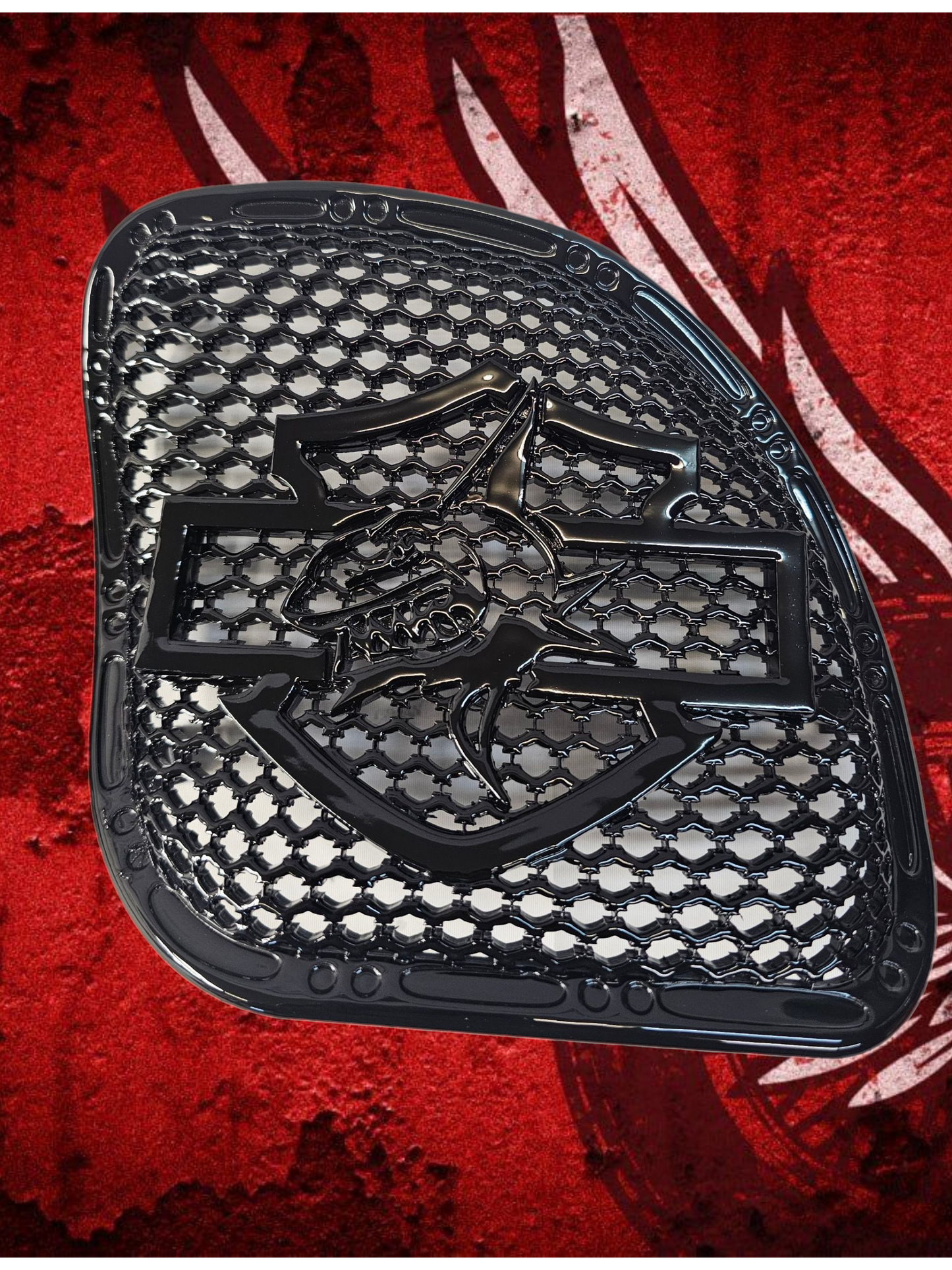 98 to 2024+ Road Glide 3D shield speakers grill covers set
