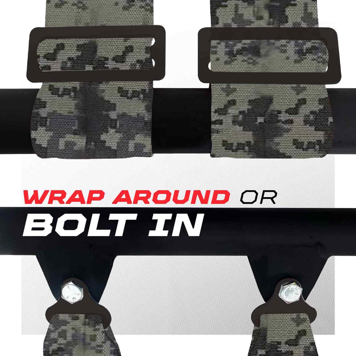 Pro Series 2" & 3" 4 point Harness with push button release