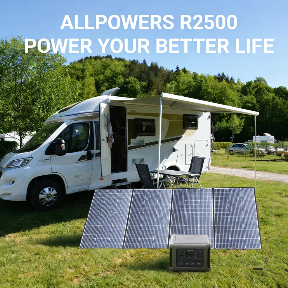 Portable Power Station 1920Wh  2500W solar