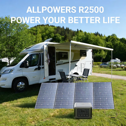 Portable Power Station 1920Wh  2500W solar