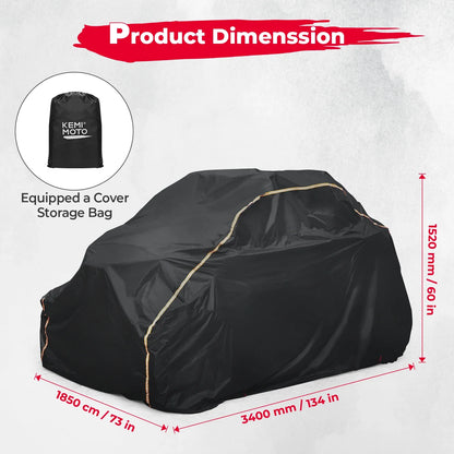 2 Doors UTV Storage Cover for Can Am Maverick