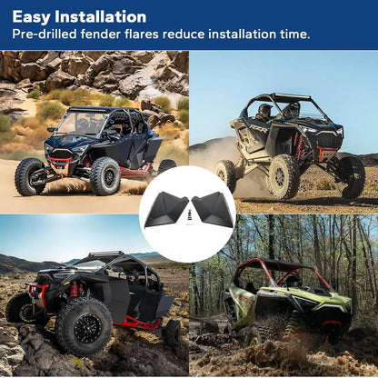 Aluminum Doors Panels for 20-24 Polaris RZR Pro XP/R RZR Turbo R #2884659-458