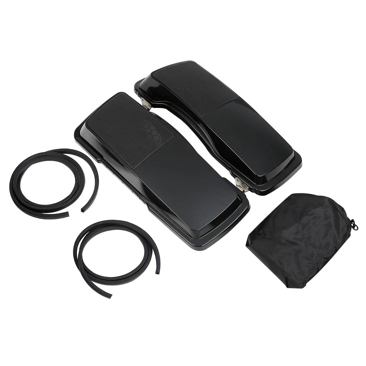 Motorcycle Saddlebag 6x9 Speaker Lids For Harley Touring Electra Street Glide Road King FLHR FLTR FLHX 1993-2013