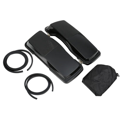 Motorcycle Saddlebag 6x9 Speaker Lids For Harley Touring Electra Street Glide Road King FLHR FLTR FLHX 1993-2013