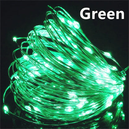 USB Led  Lights Copper Wire String 20M 200LED