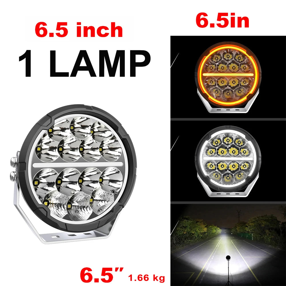 6.5 inch Led Driving Light for Off road Truck UTV