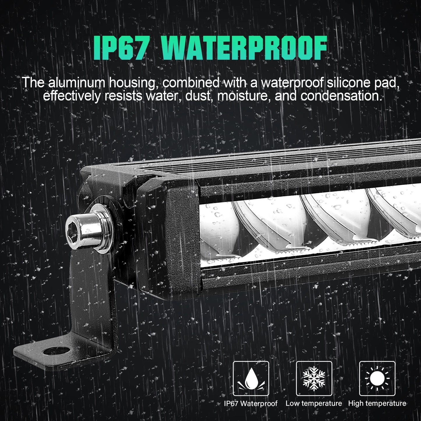 12'' 23'' 33'' 30W 60W 90W Off Road Straight LED Light Bar