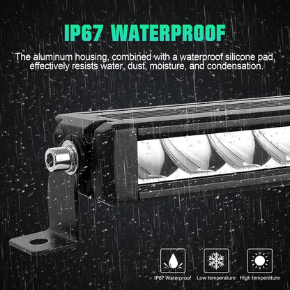 12'' 23'' 33'' 30W 60W 90W Off Road Straight LED Light Bar