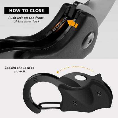 Keychain Folding Knife Mini High-Hardness Multi-Tool Camping