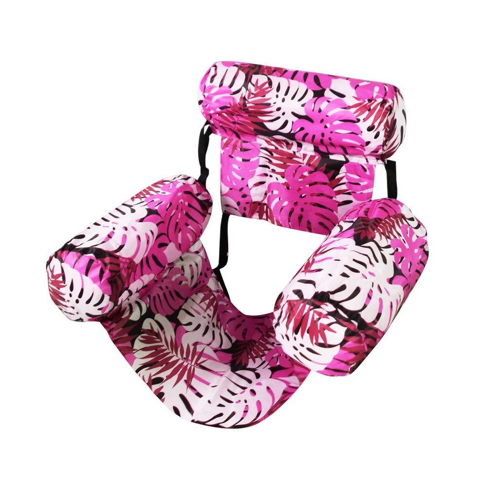 Inflatable Pool Float Floating Lounger Chair Leakproof