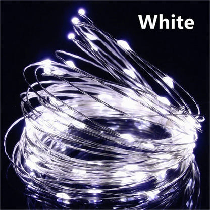 USB Led  Lights Copper Wire String 20M 200LED