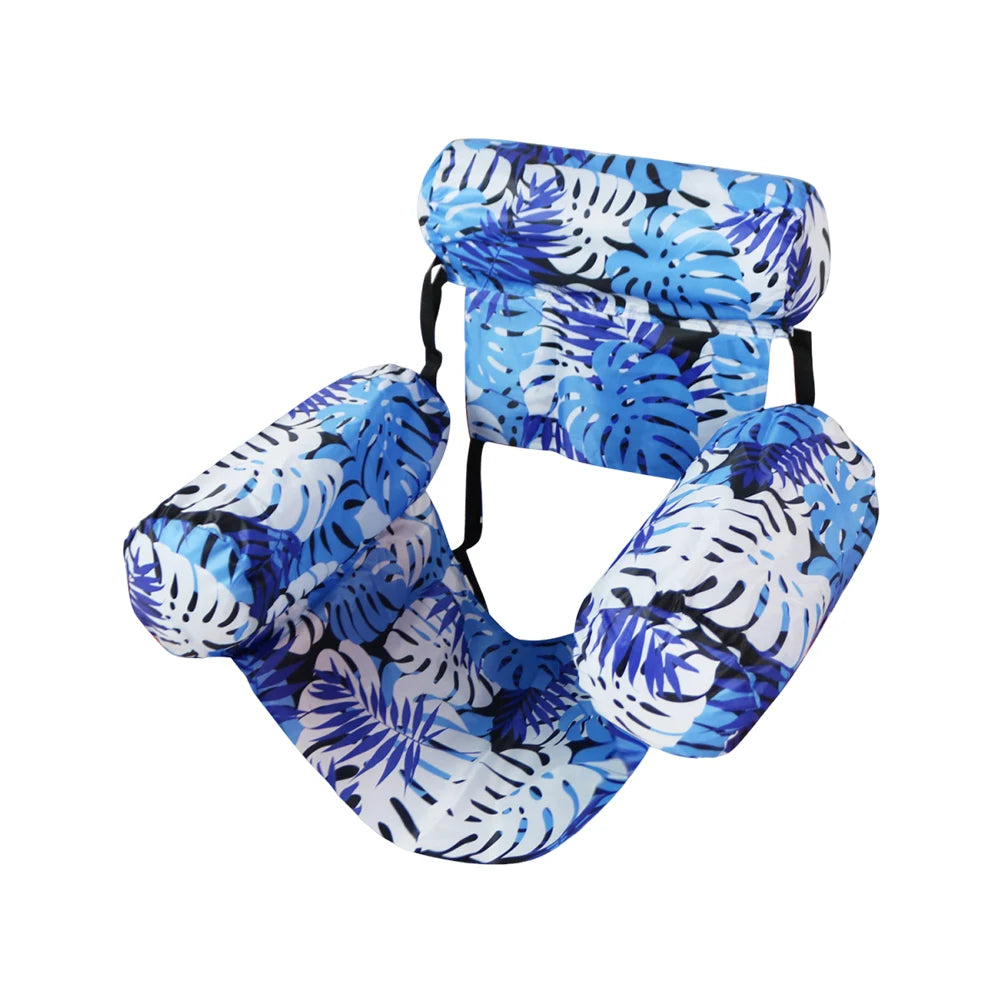 Inflatable Pool Float Floating Lounger Chair Leakproof