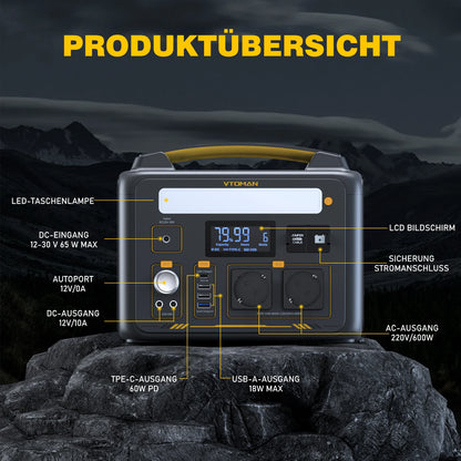JUMP Power Stations  Battery Emergency Backup High-power Power Supply Camping Equipment Generator