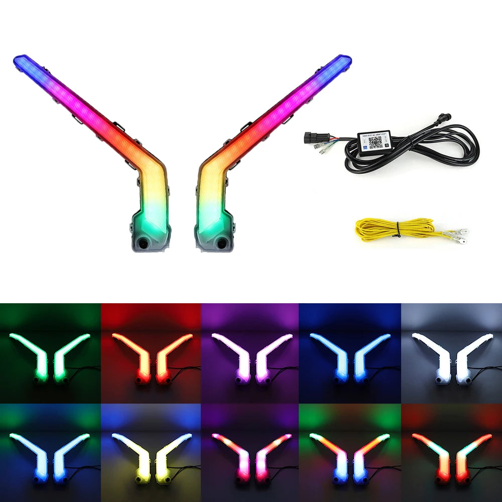 LED Front Turn  Flow Lights Chasing for UTV