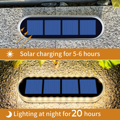 5 Years Lifespan 4 Pack Solar Deck Lights