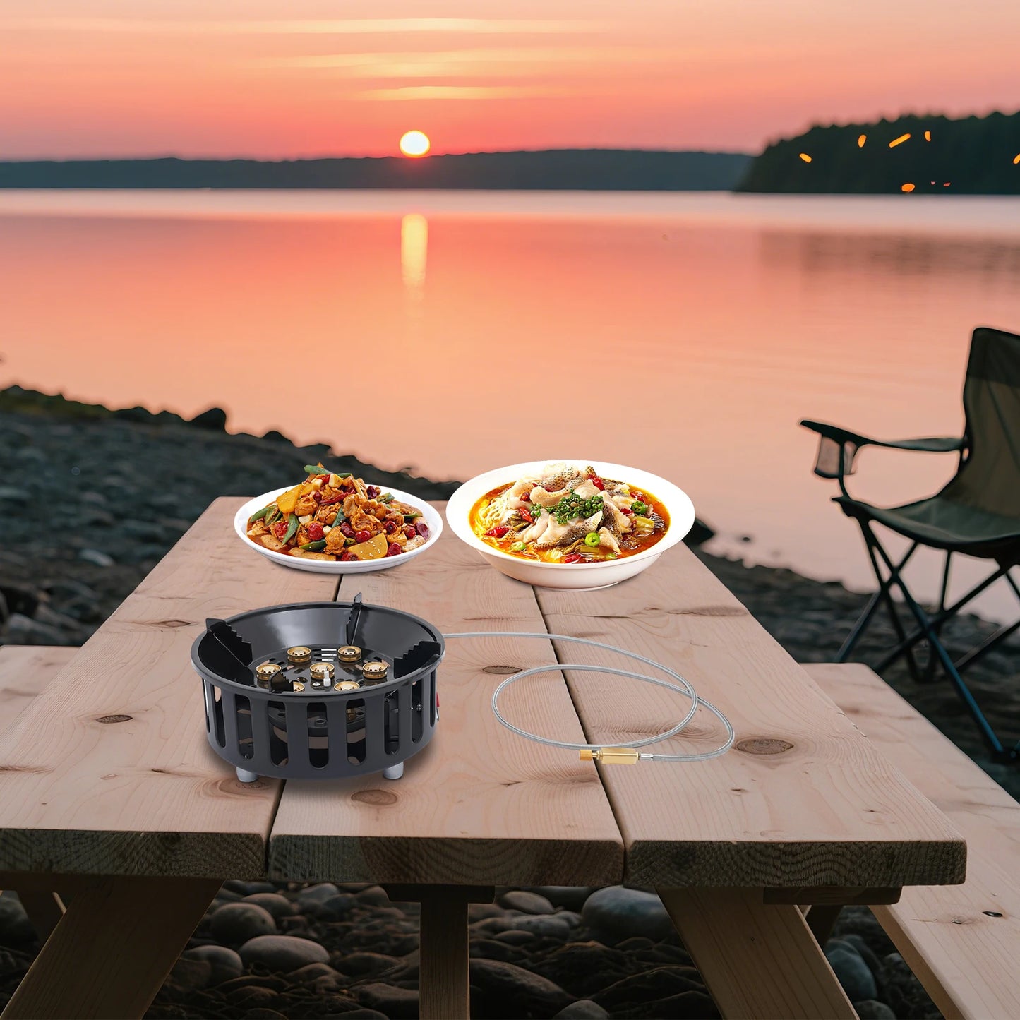 21000W Portable Butane Camping Stove outdoor burner