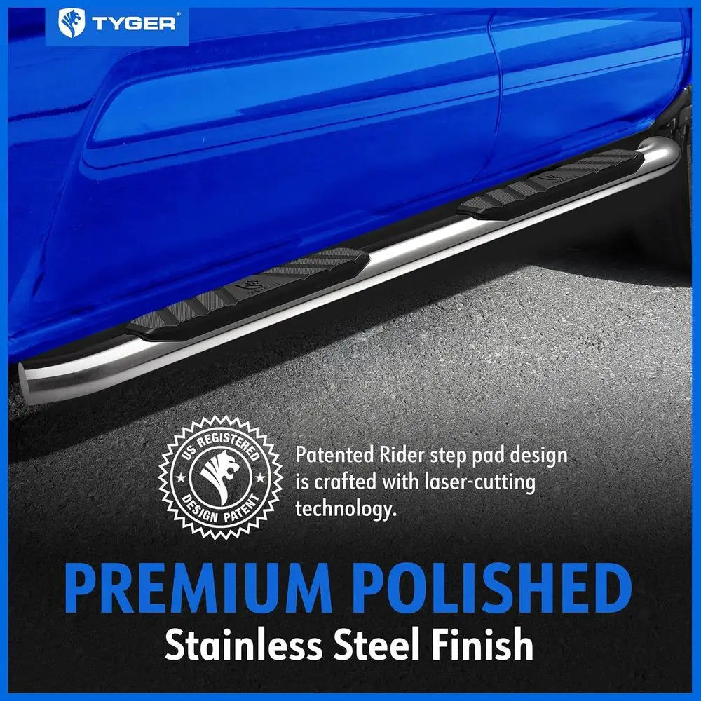 Running Boards 2019-2026 Chevy Silverado GMC Sierra 1500; 2020-2026 2500 3500HD  Crew Cab