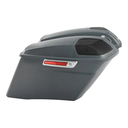 4" Extended Saddlebags For Harley Touring Street Electra Glide Road King Ultra Classic CVO 2014-2024