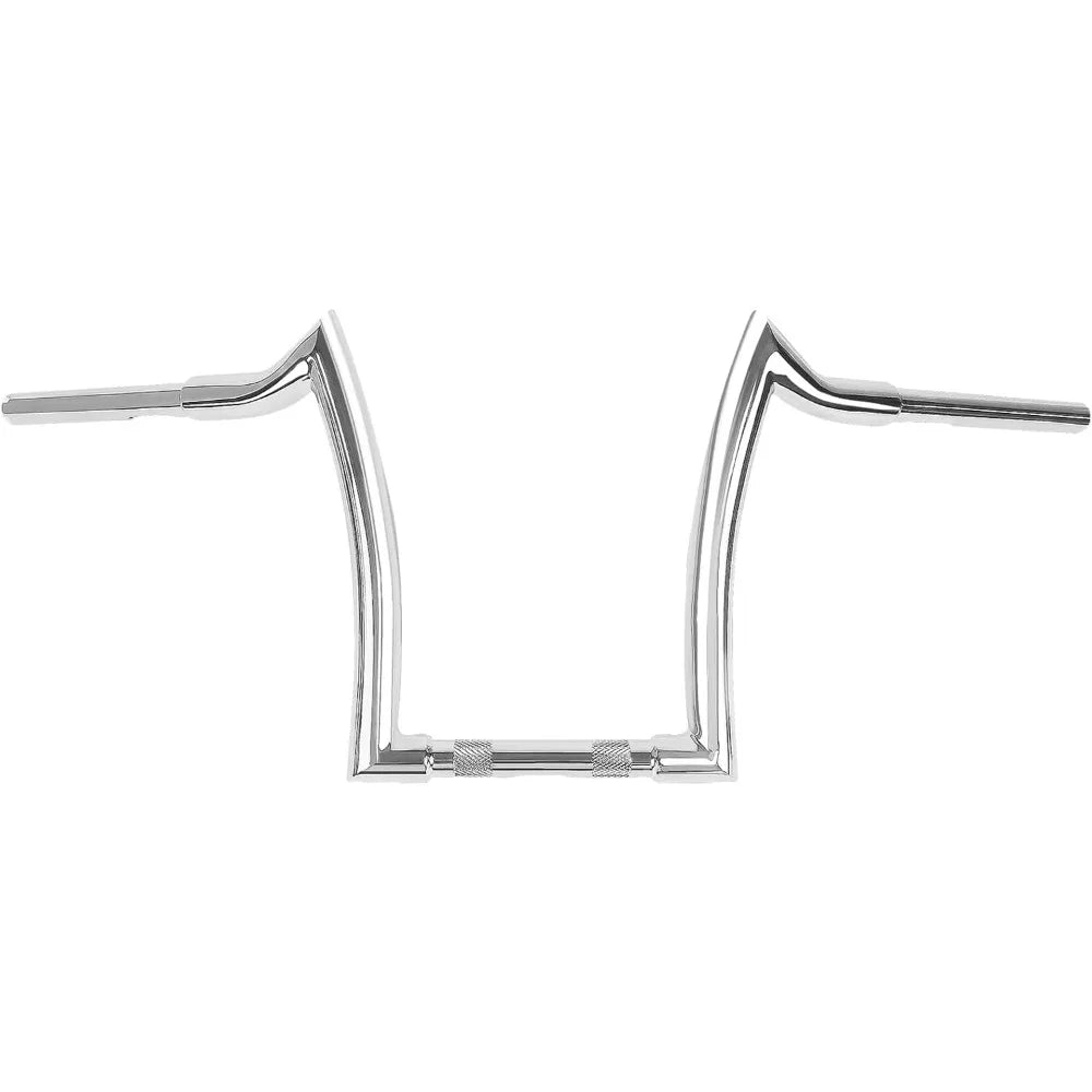 12" Rise 1.25" Chrome Ape Hanger Handlebar for Harley Sportster 883 1200 XL Softail FLST FXST Dyna, Road King 1994-2024