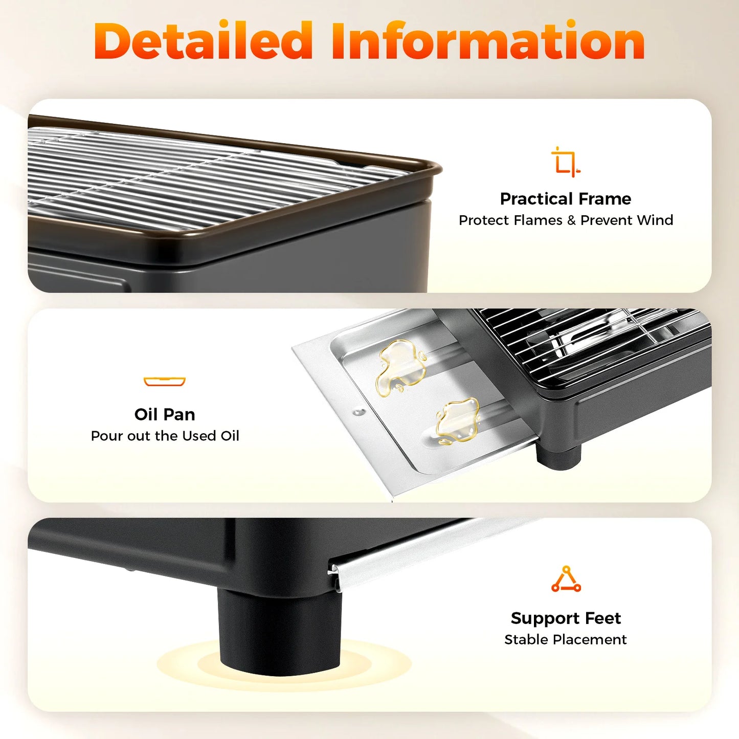 Portable Camping Grill Gas Stove Butane Gas Stove For Camping