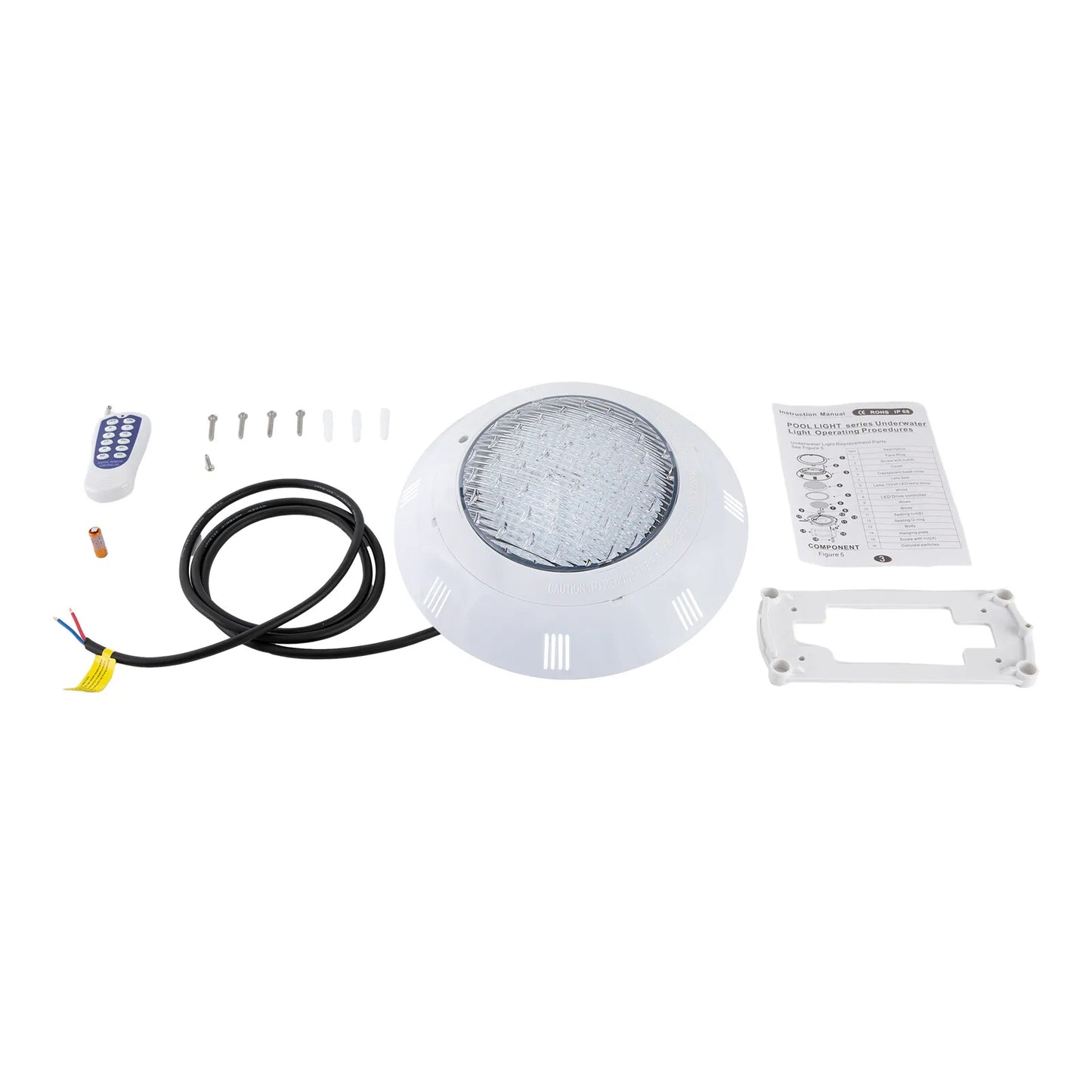 12V  36 watt 7 Colors Changing Underwater  LED Pool Light Waterproof with Remote