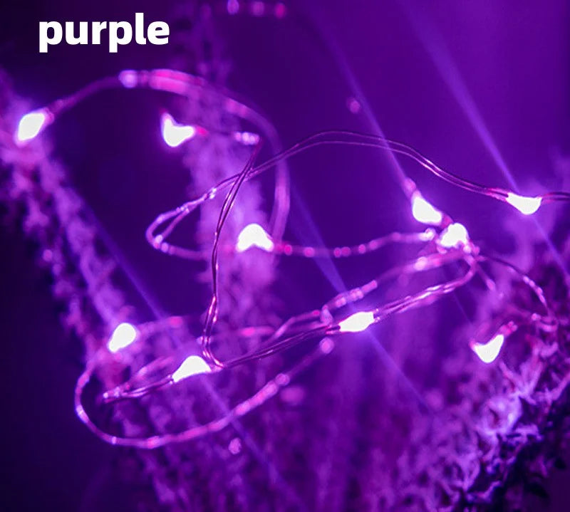 USB Led  Lights Copper Wire String 20M 200LED