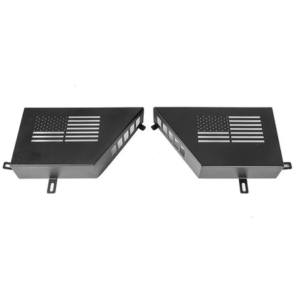 2Pcs Metal Front Door Storage Box  2007-2018 Jeep Wrangler