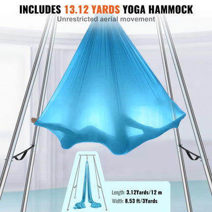 Yoga Swing Stand Aerial Hammock Max 551lbs