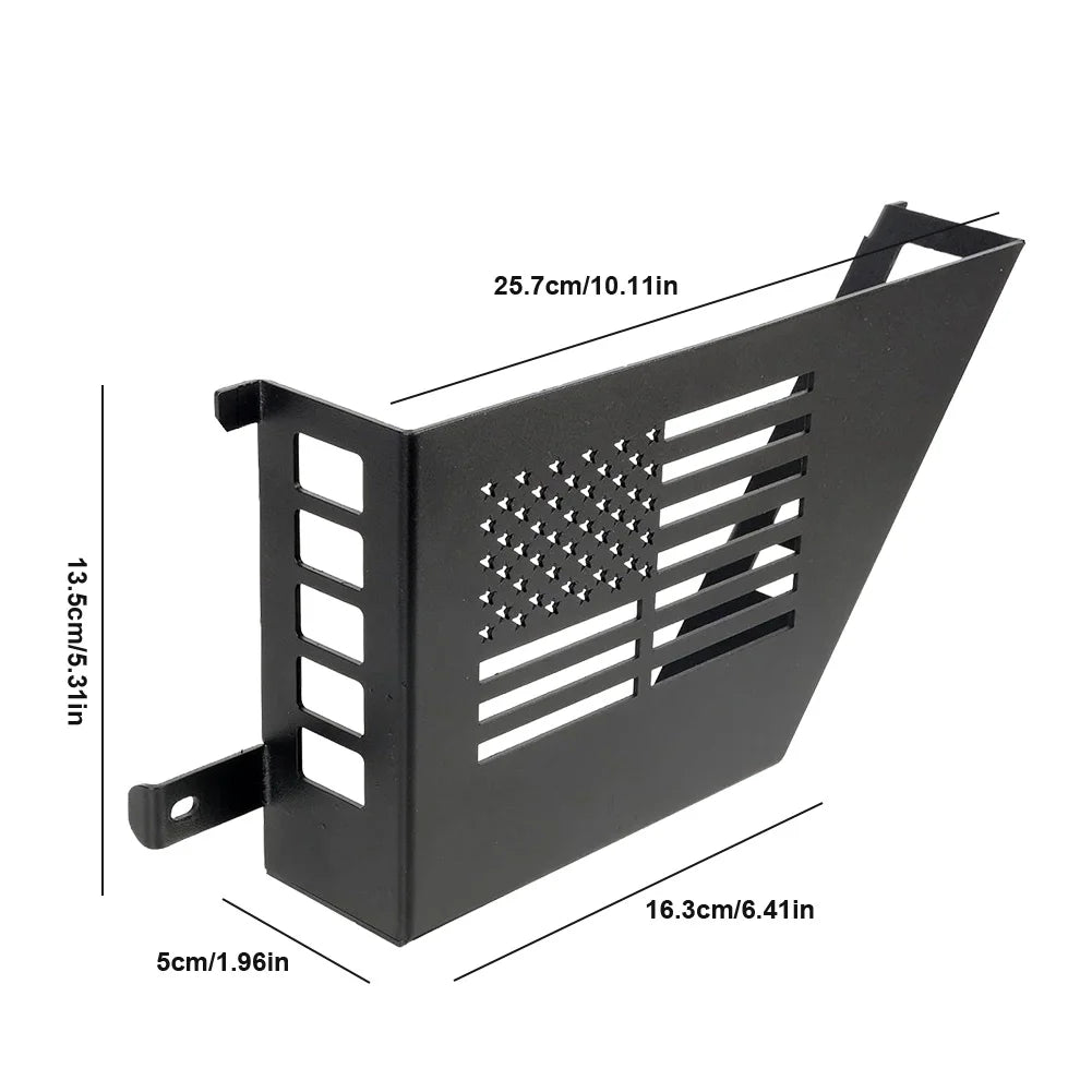 2Pcs Metal Front Door Storage Box  2007-2018 Jeep Wrangler