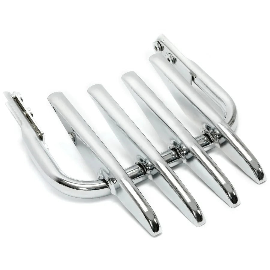 Chrome Stealth Luggage Rack For Harley Davidson Electra Glide,Street Glide, and Road King