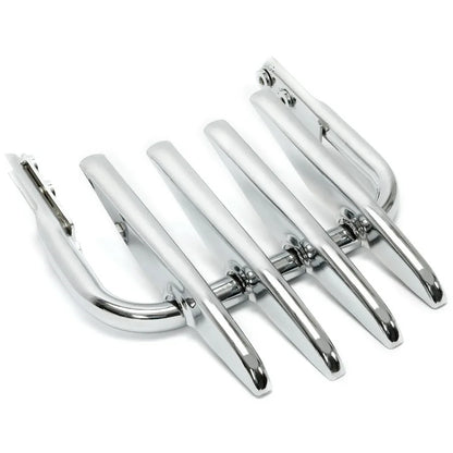 Chrome Stealth Luggage Rack For Harley Davidson Electra Glide,Street Glide, and Road King