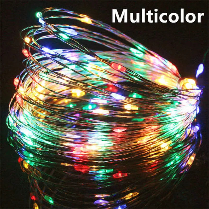 USB Led  Lights Copper Wire String 20M 200LED