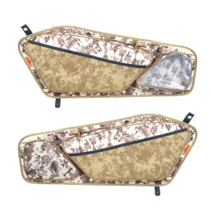 One Pair Front Door Storage Bags Waterproof with Removable Knee Pad for Polaris RZR PRO XP 2020 2021 2022 2023 UTV Accessories