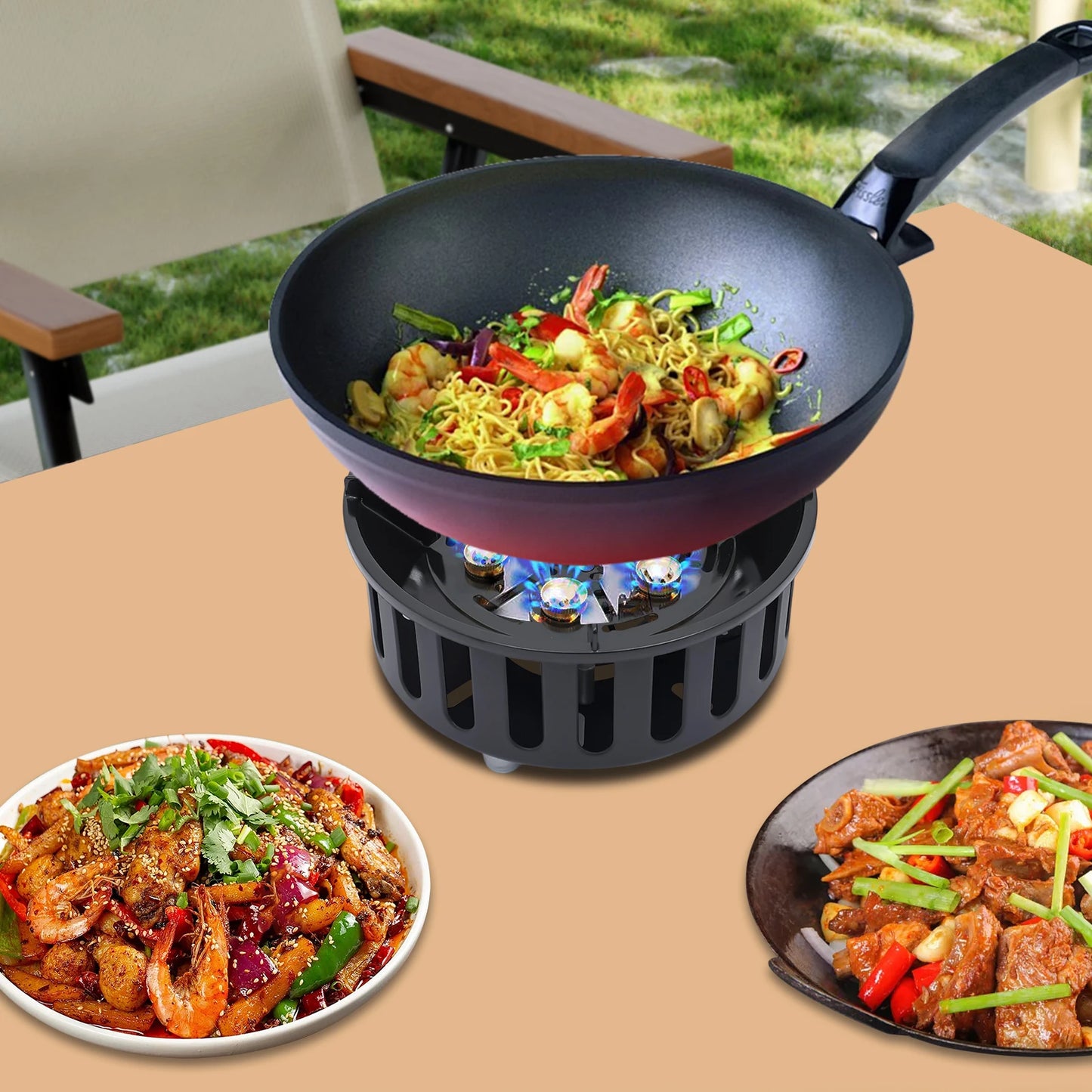 21000W Portable Butane Camping Stove outdoor burner
