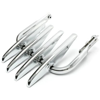Chrome Stealth Luggage Rack For Harley Davidson Electra Glide,Street Glide, and Road King