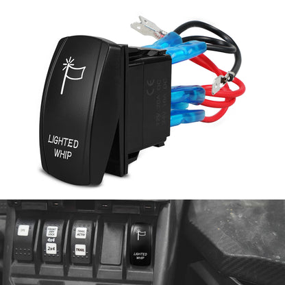 UTV LED Whip Lights Switch