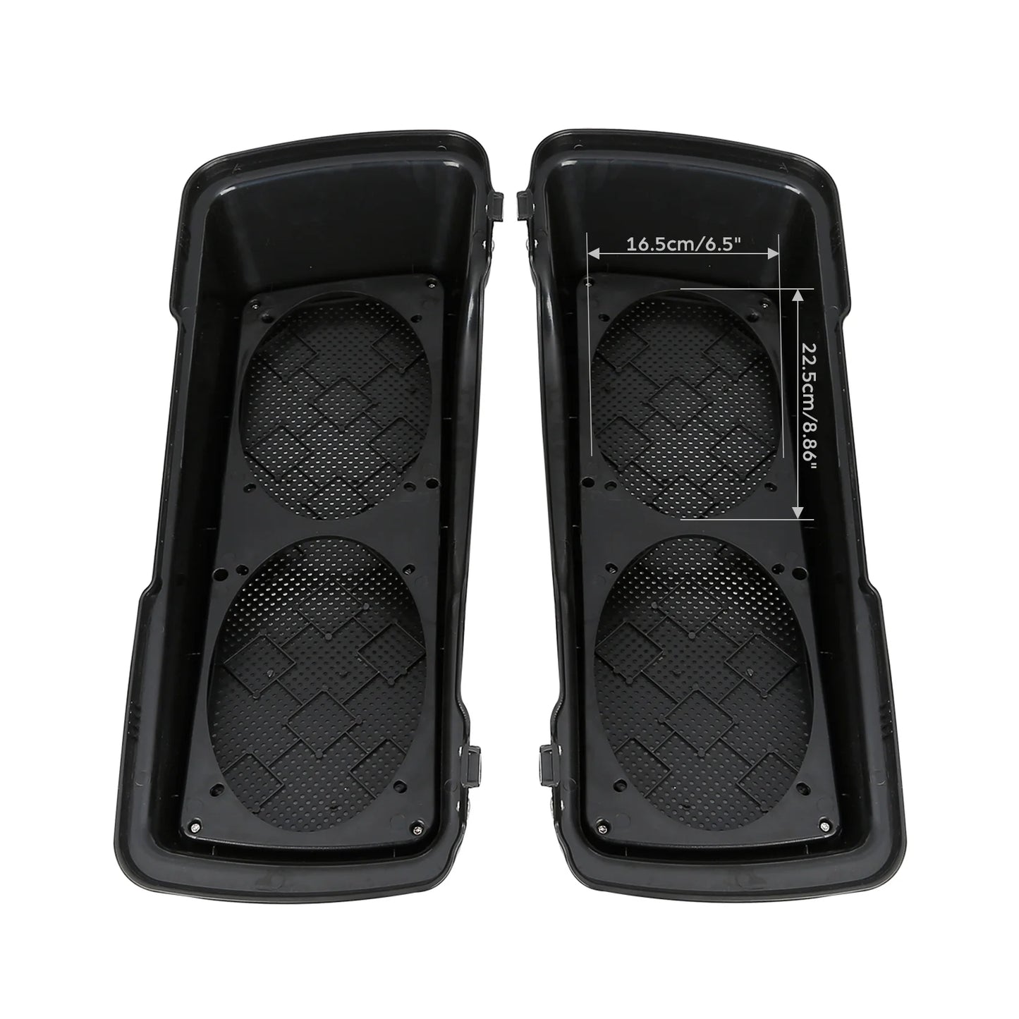 Motorcycle Saddlebag 6x9 Speaker Lids For Harley Touring Electra Street Glide Road King FLHR FLTR FLHX 1993-2013
