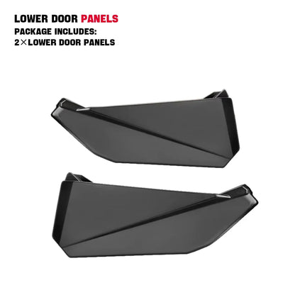 X3 2 Doors Lower Door Panels with Metal Frame 715002903 For Can-am Maverick X3 Max R RR 4x4 XMR XDS XRC XRS DS RS 900 2017-2025