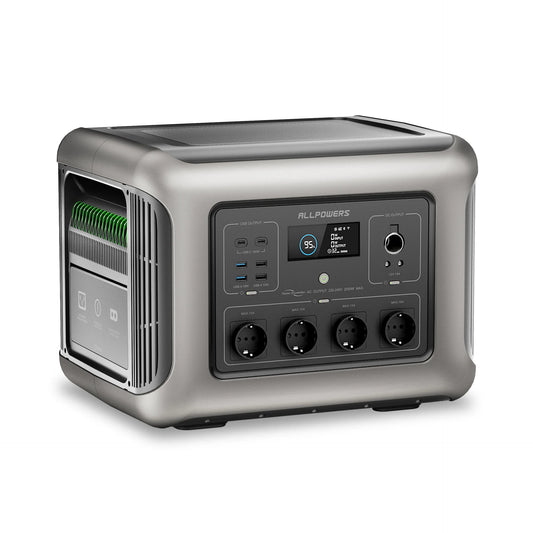 Portable Power Station 1920Wh  2500W solar
