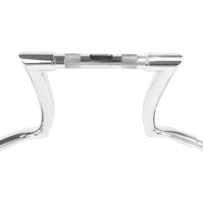 12" Rise 1.25" Chrome Ape Hanger Handlebar for Harley Sportster 883 1200 XL Softail FLST FXST Dyna, Road King 1994-2024