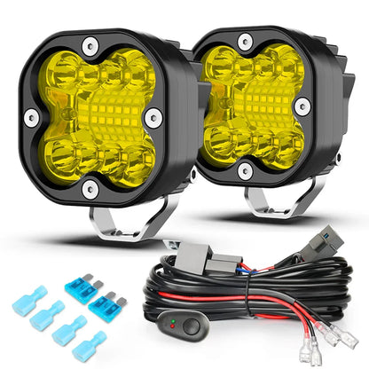 3 Inch Led Work Spotlights 24V 120W