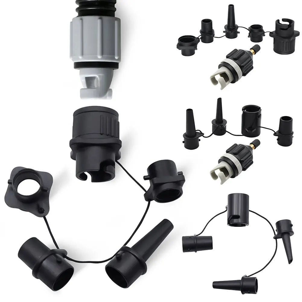 Air Valve Adaptor with Air Nozzles Inflatable Pump