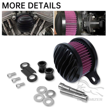 Air Cleaner Intake Filter For Harley Davidson Sportster 883 1200 1991-2016