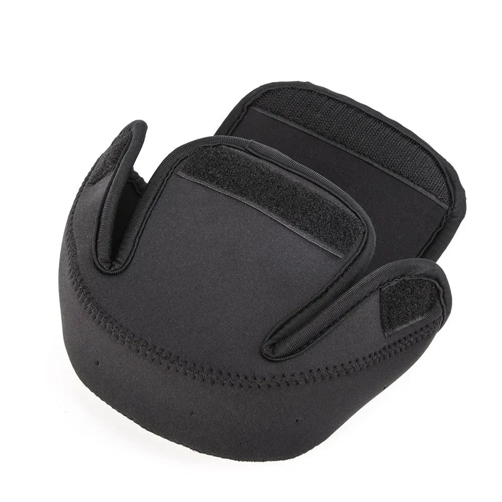 S/M/L Spinning Fishing Reel Cover Neoprene Protective Waterproof Reel Bag