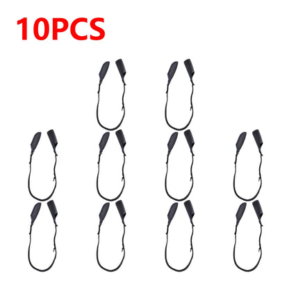 1-10PCS Fishing Rod Adjustable Fishing Rod Sleeves Cover Strap