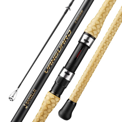 Carbon Surf Spinning Fishing Rod, Ultra-Light High-Sensitivity Graphite Pole Saltwater Fishing