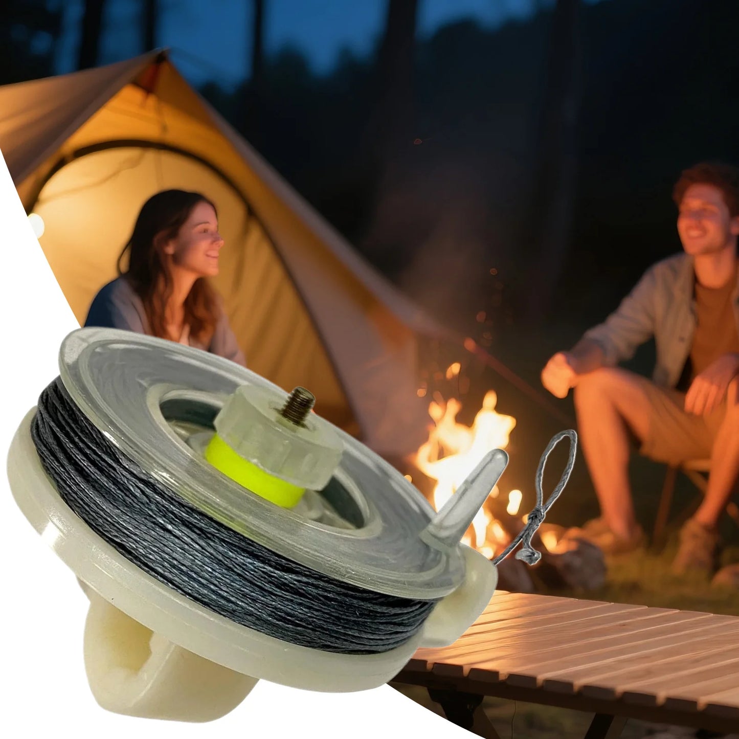 Camping Perimeter Alarm Trip Cord Trigger Rope For Camp