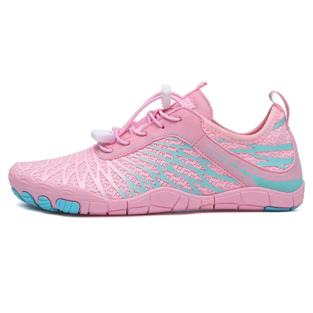 Women or Men Aqua Shoes Beach Barefoot Water Sports  Lightweight